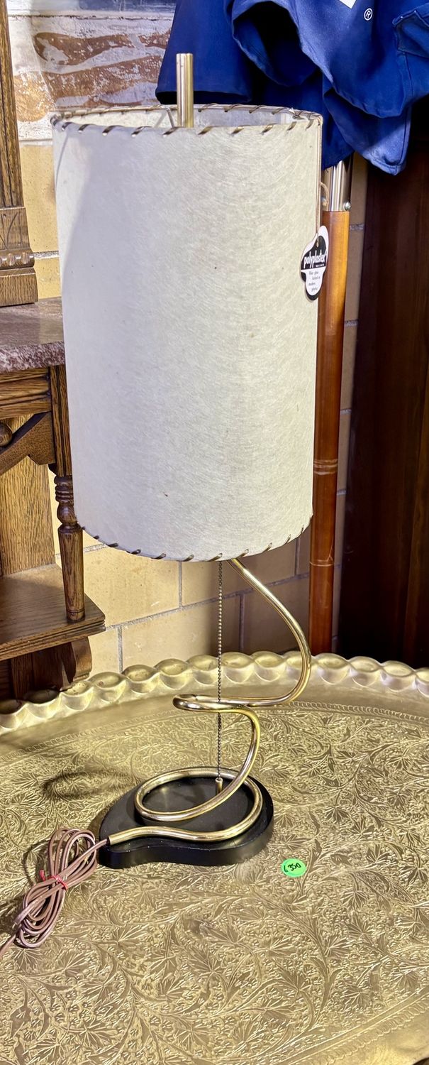 Vintage Majestic Coil Table Lamp
