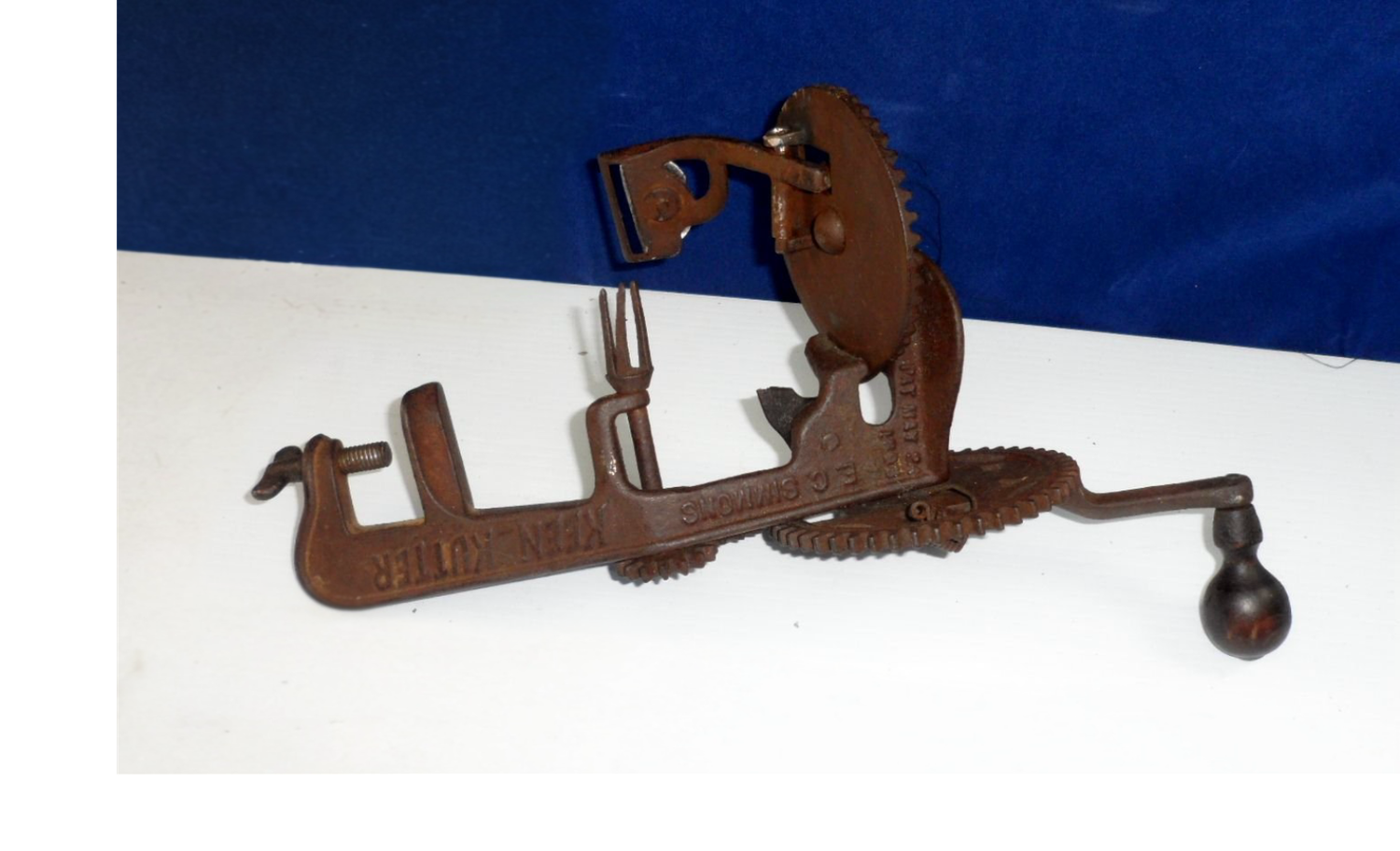Vintage Keen Kutter Cast Iron Apple Peeler
