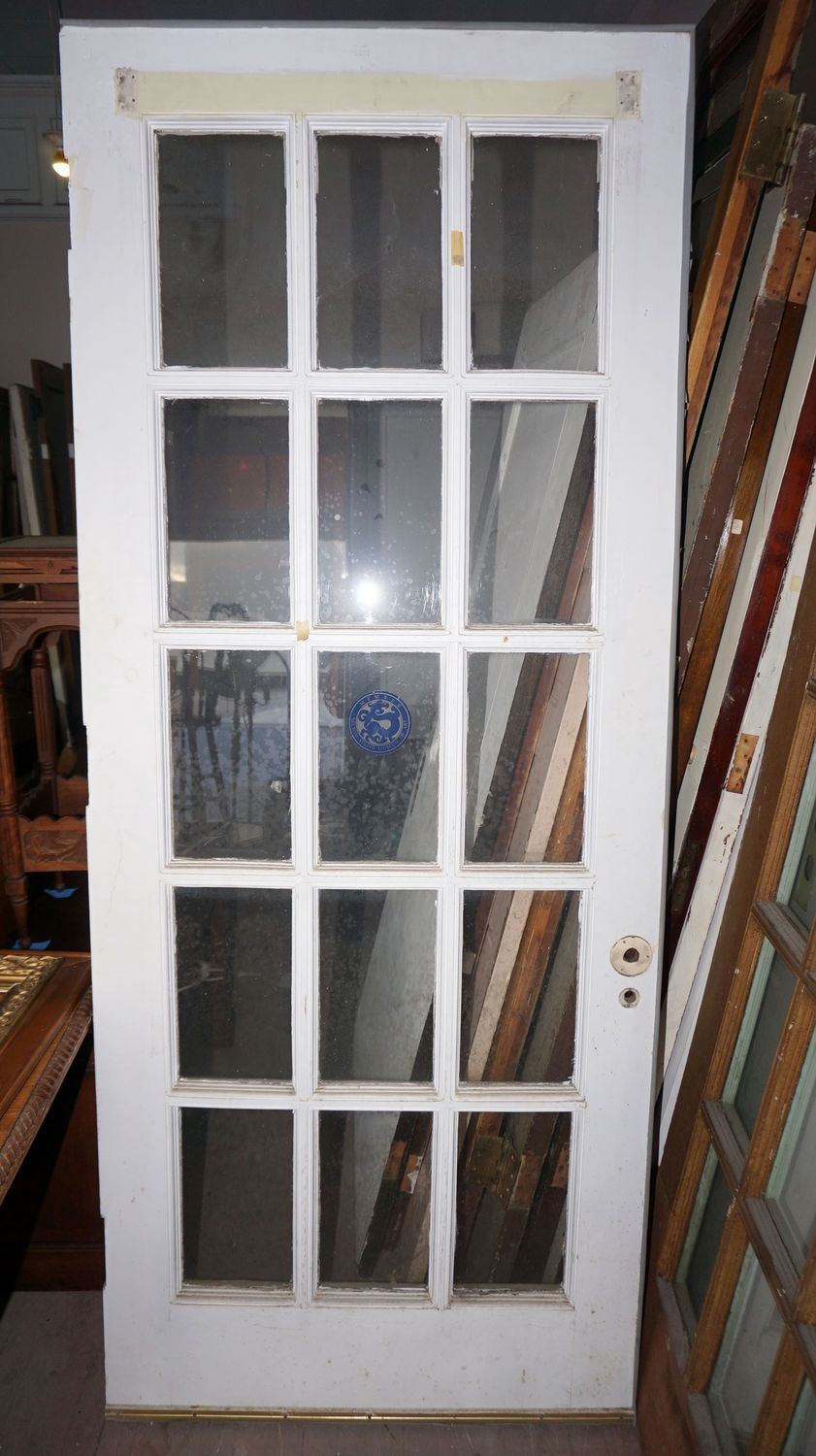 15 Lite Single French Door 87" x 35.75"