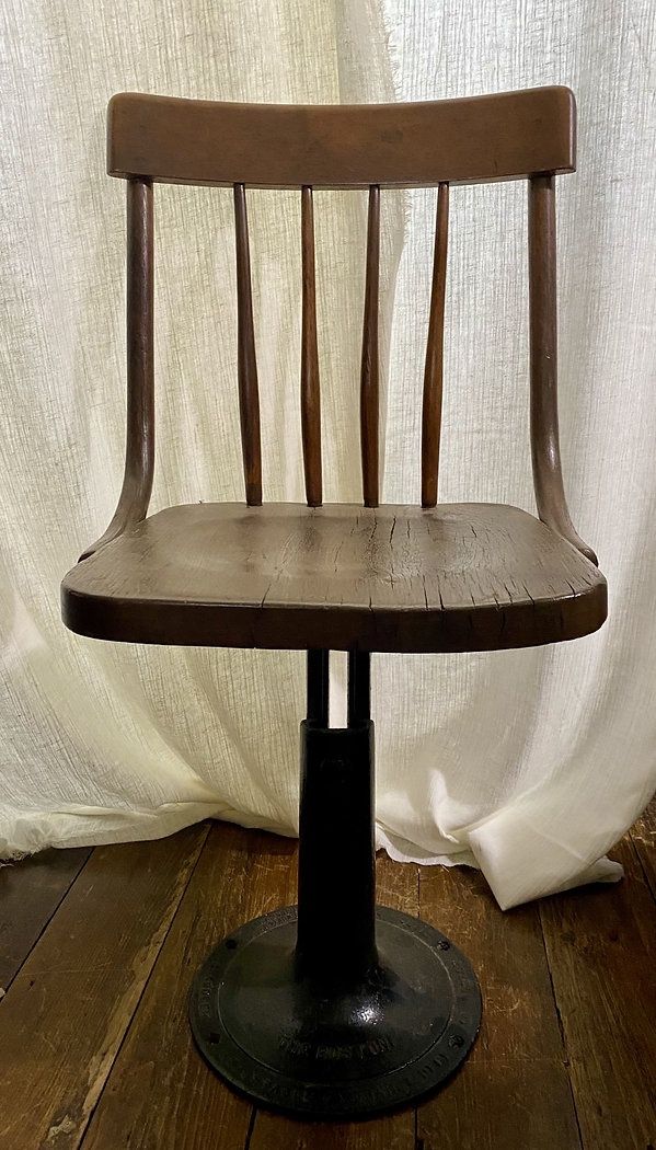 Vintage The Boston Adjustable Chair by the Chandler Adjustable Chair and Desk Co