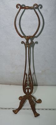 1920s Cast Iron Smoke Stand without Ashtray