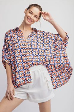 Loose Fit Dolman Sleeve Top