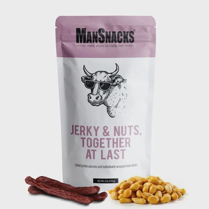 Man Snacks, Product Type: Jerky &amp; Nuts Together