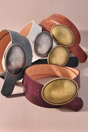 Western Belt, Colour: Brown/Gold