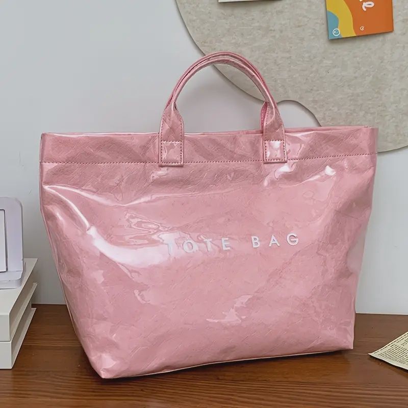 Tote Bag, Color: Pink, Product Type: PVC Handbag