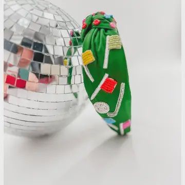 Golf Headbands, Colour: Green