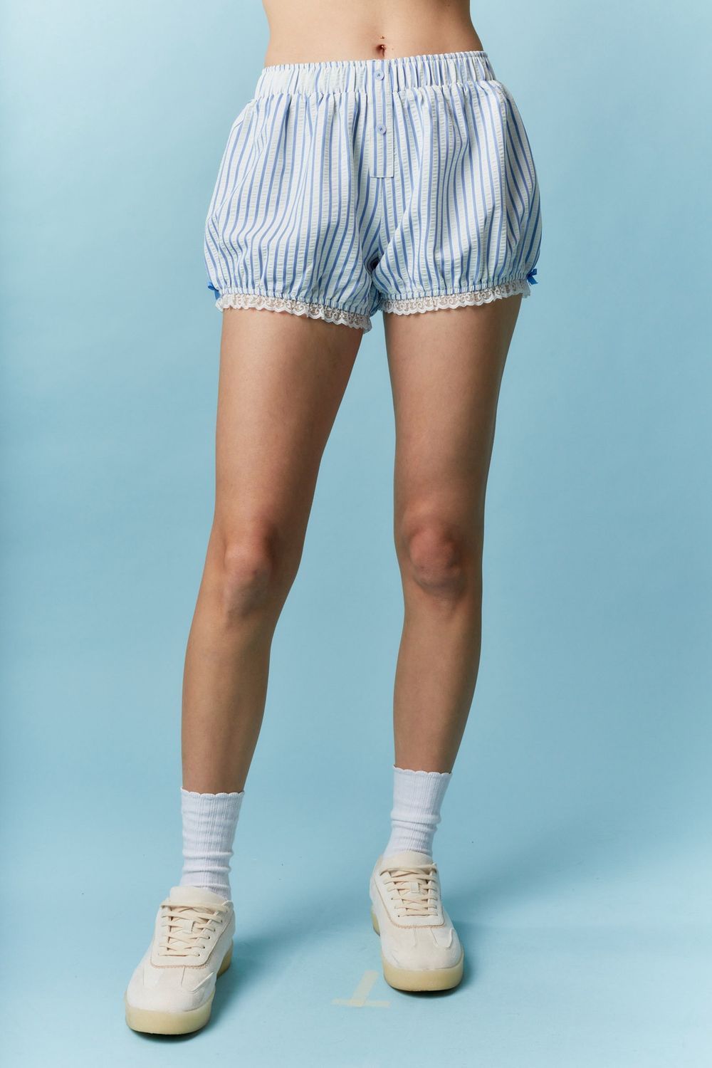 Lace Trim Bloomer, Size: Small