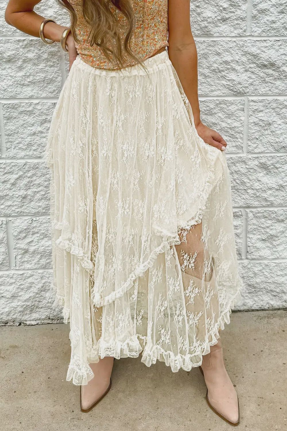 Gypsy Lace Skirt, Size: Small