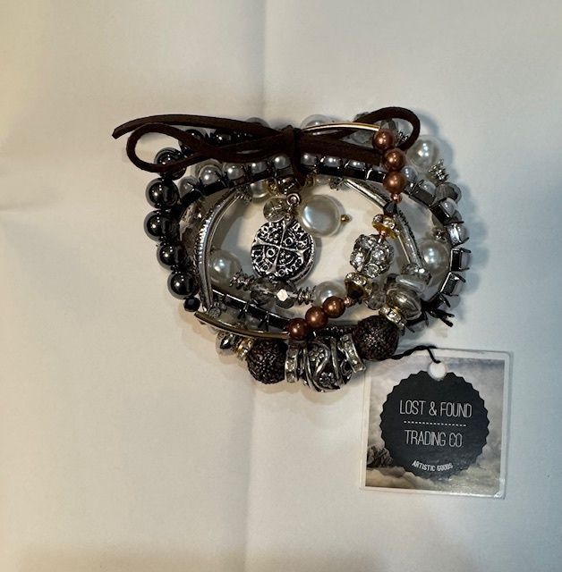 Lost &amp; Found Bracelet, Style: Metals/Pearl