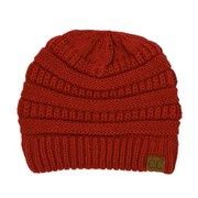 C.C Stocking Hat, Color: Red, Style: Beanie