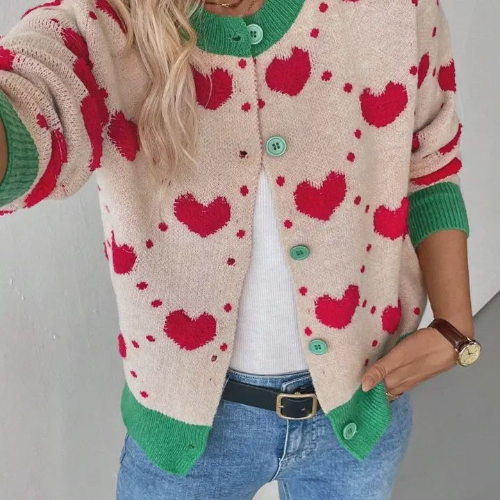 Hearts Sweater