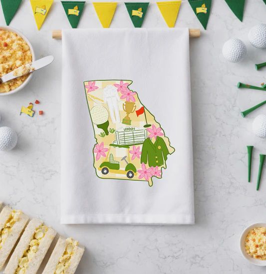 Doodle Tea Towel, Style: Masters