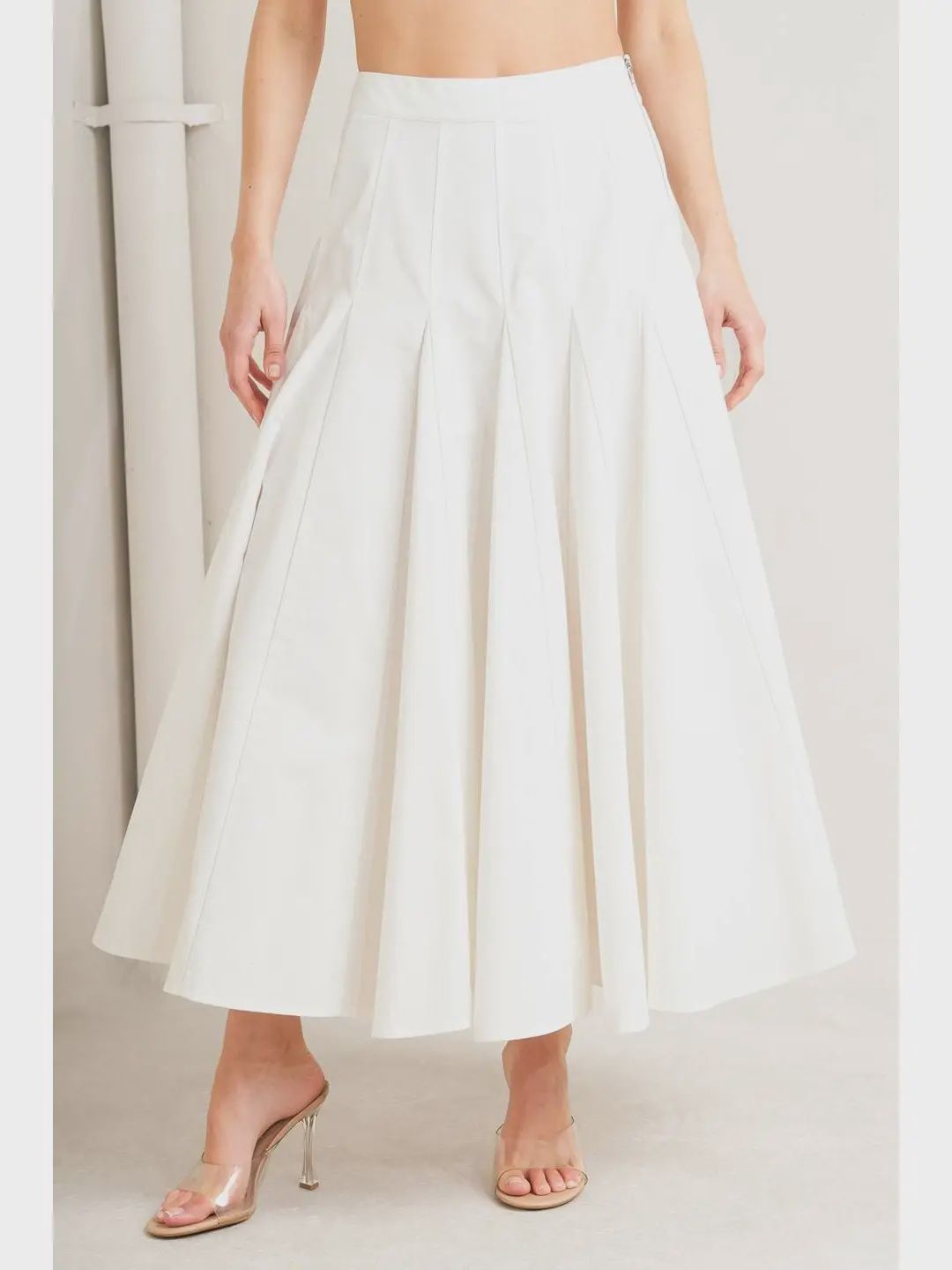 Gold Bit Buckle Skirt