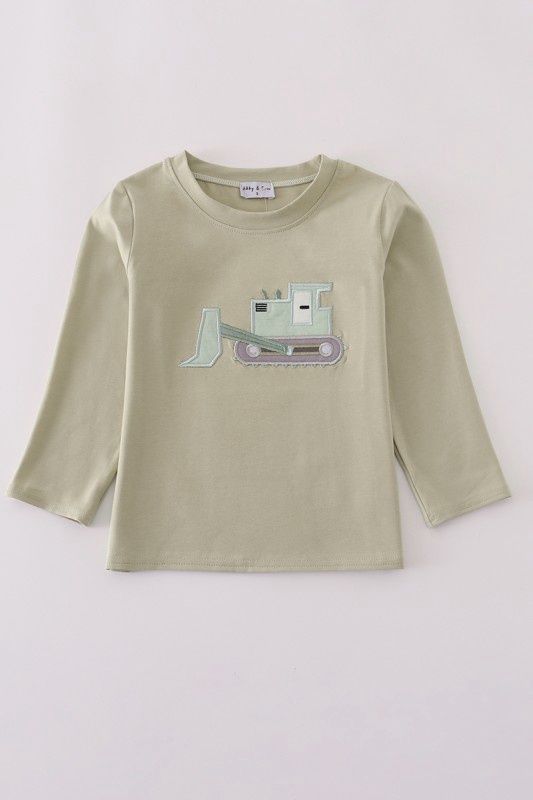 HD Boys Shirts, Size: 4T, Style: Tractor