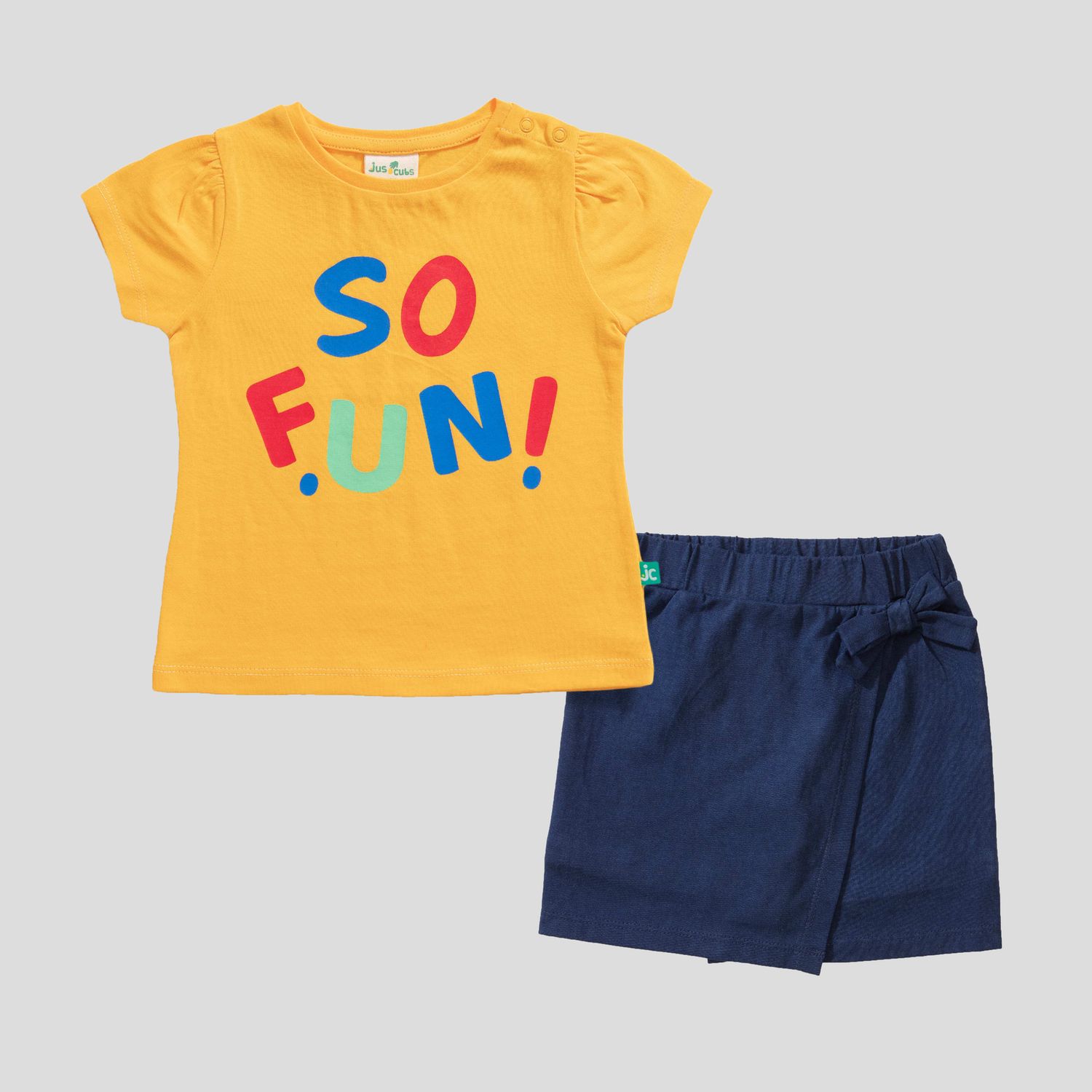Puff Sleeve Tee &amp; Skort Set, Size: 18-24 Months