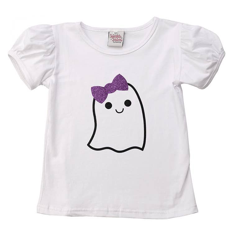 Pretty Ghost Puff sleeve Tee