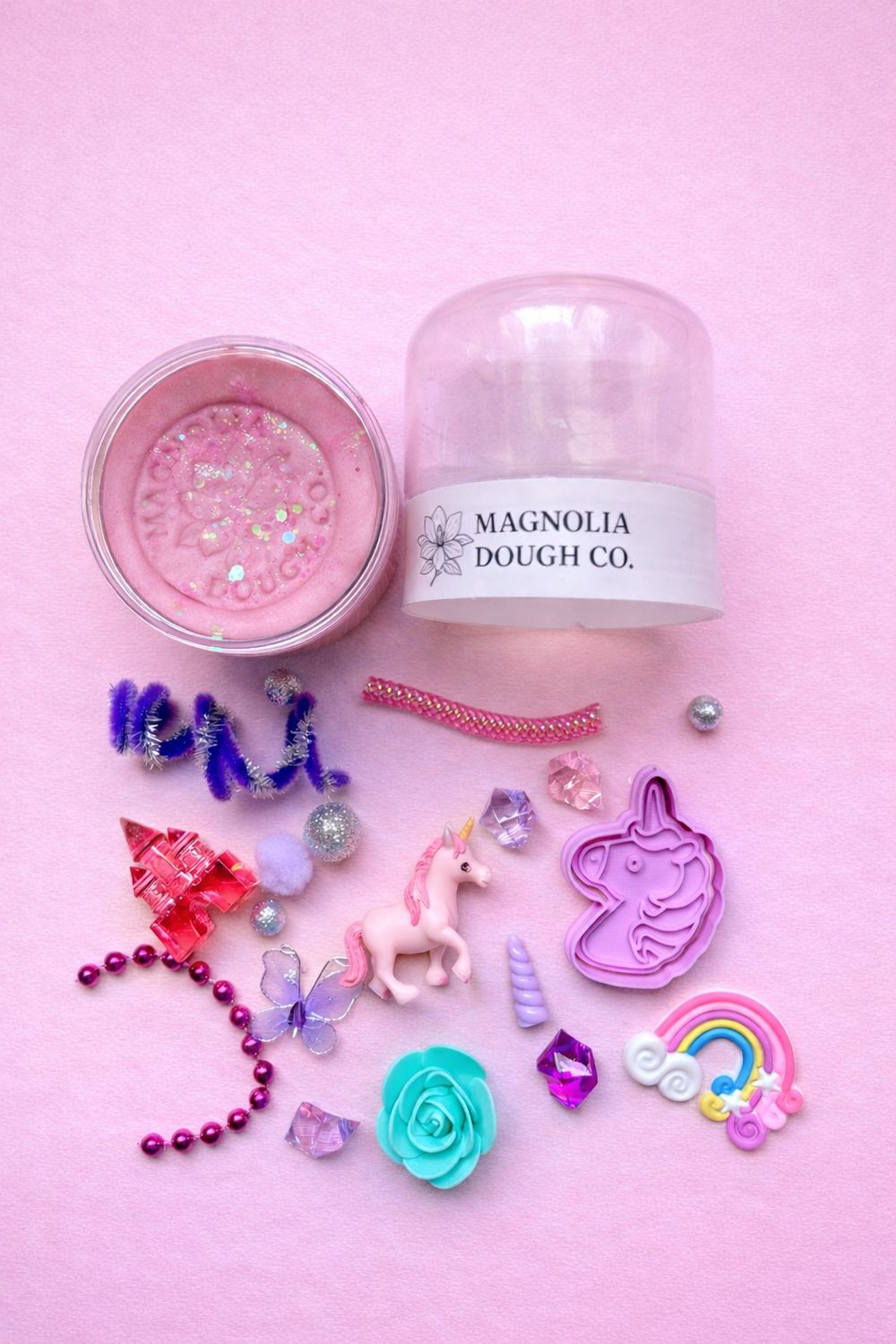 Kids Sensory Play Dough Jar | Unicorn Toy