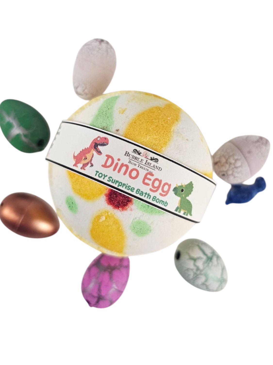 Toy Surprise Bath Bomb - Dino Egg