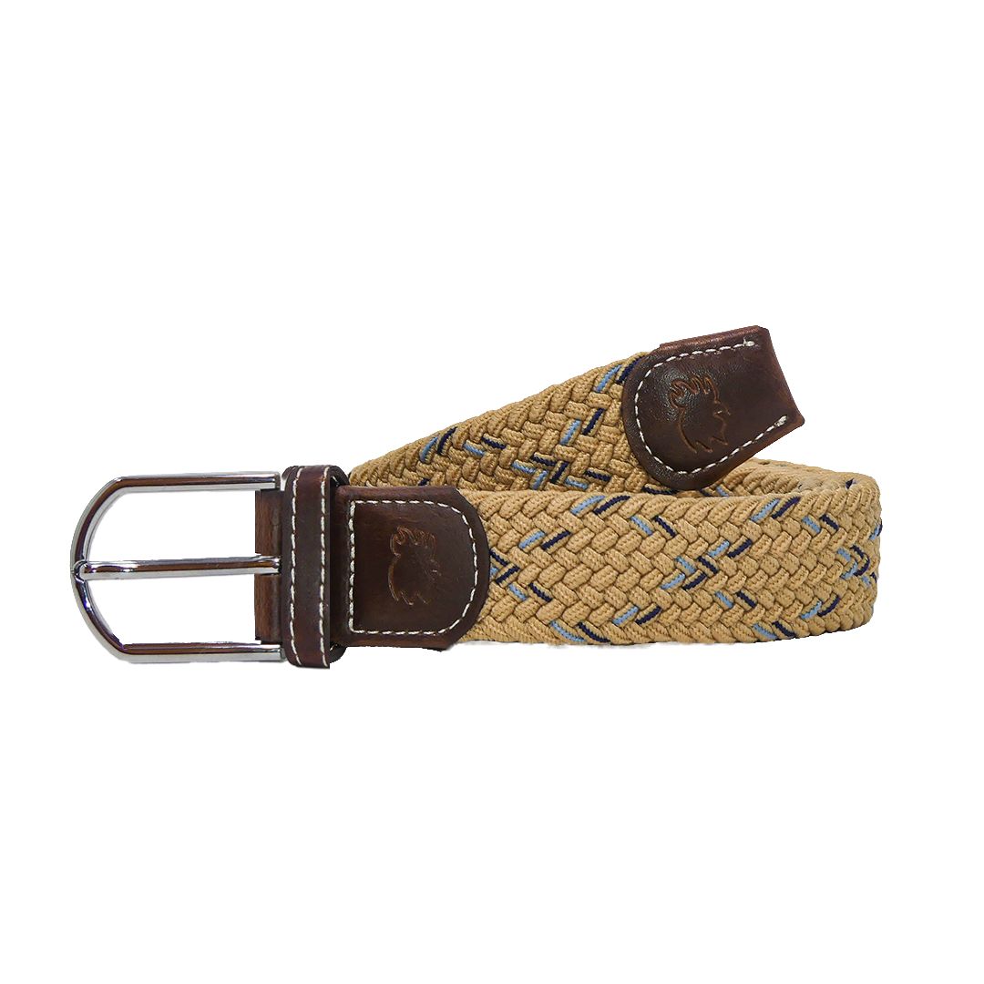 The Naples Woven Stretch Belt, Size: Medium