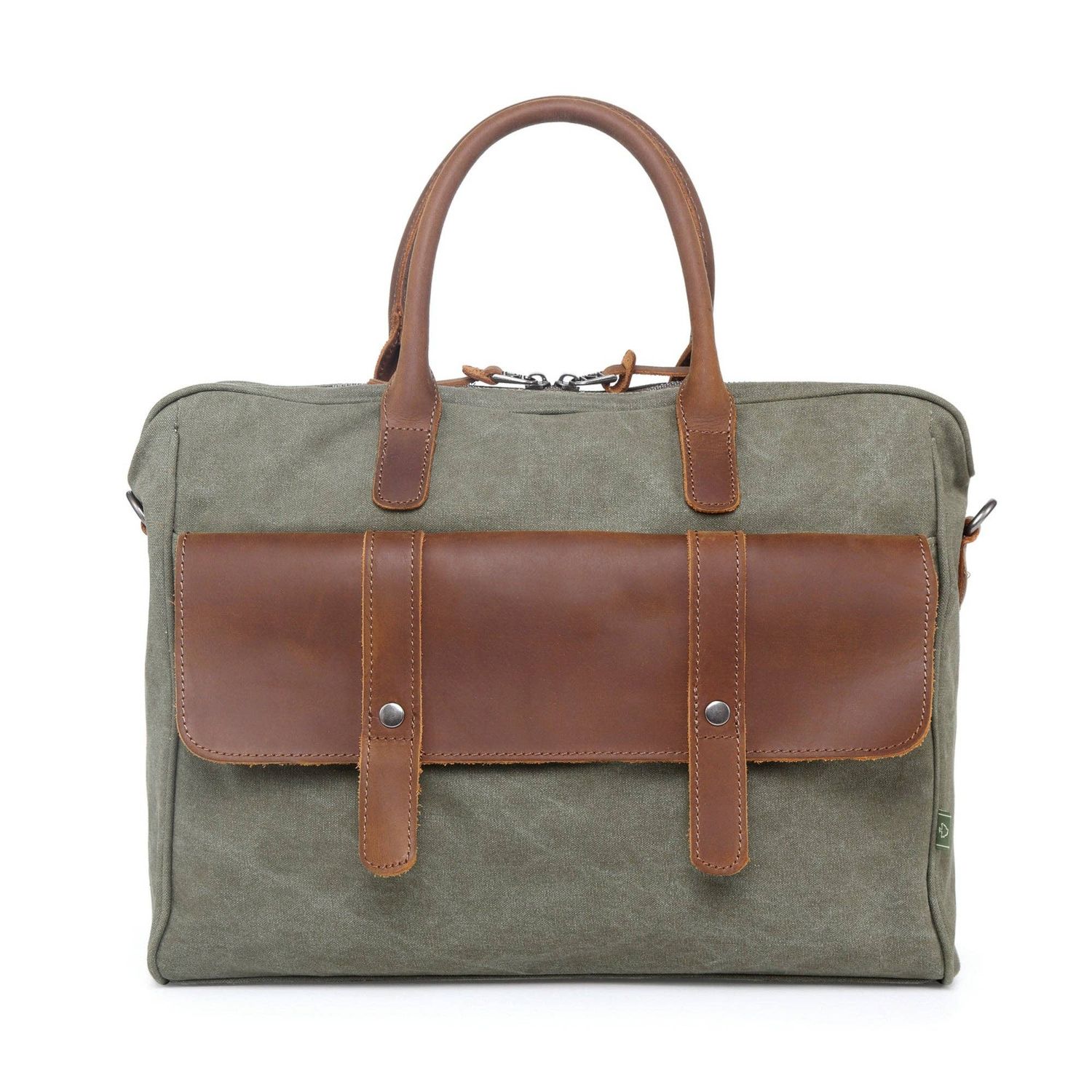 Valley Hill Briefcase, Color: Olive