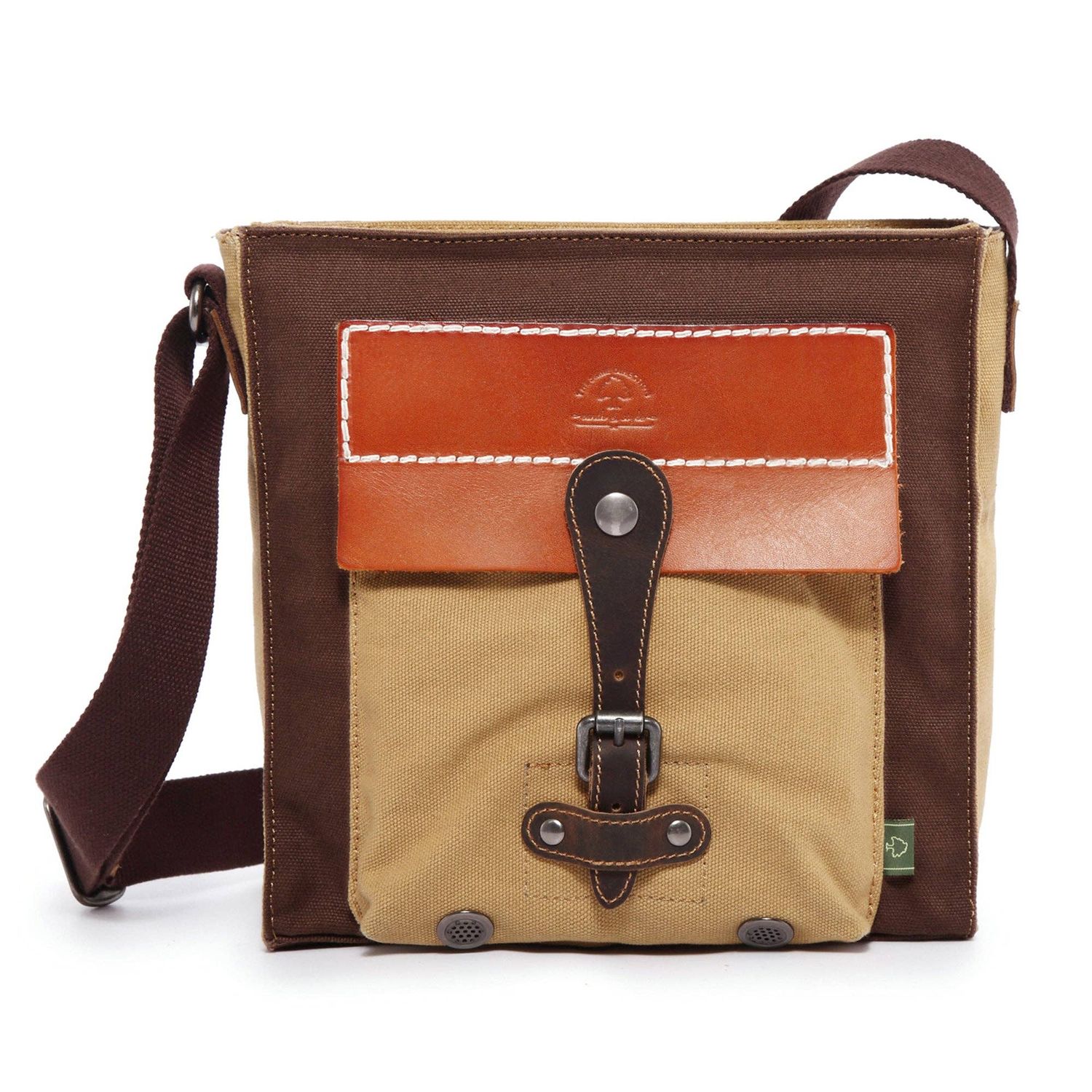 Hidden Woods Crossbody, Color: Khaki