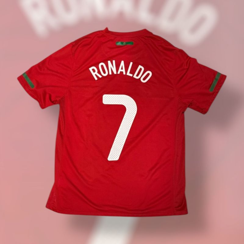 2010-11 Portugal Home Trikot Ronaldo #7 (Größe M)