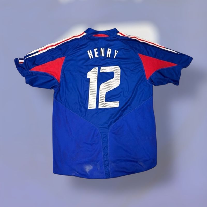 2004-06 Frankreich Home Trikot Henry #12 (Größe XL)