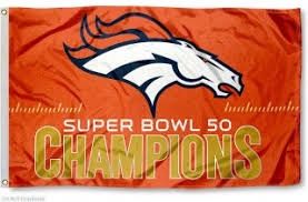 3x5&#39; Bronco Super Bowl 50 Champions
