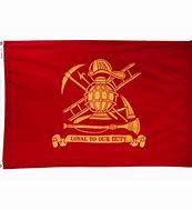 Firefighter Flag Sticker