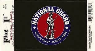 National Guard Sticker