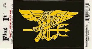 Navy Seals Flag Sticker