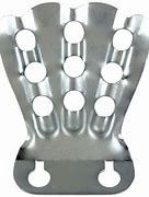 Stamped Steel Finger Brackets, Style: Holds 3 Flags