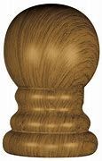 Wood Grain Ball Ornament
