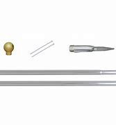 Lawn-Mate Flagpole Complete Set