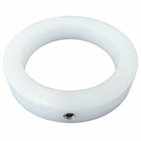 Neverfurl Collar Rings Only, Colour: White, Size: 3/4&quot;