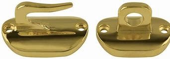 Brass Hook and Eye