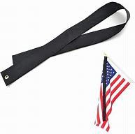 Black Nylon Mourning Streamers, Style: Single