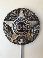 Thermoplastic Memorial Marker U.S. Veteran