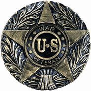 Thermoplastic Memorial Marker U.S. War Veteran