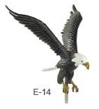 Natural Aluminum Flying Eagles