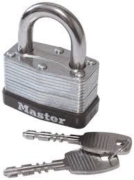 Padlock with Keys