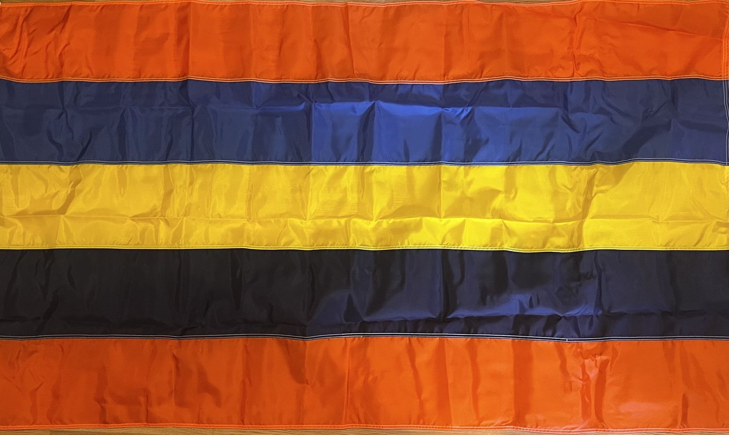 5 Stripe Nylon Flag O/B/Y/B/O