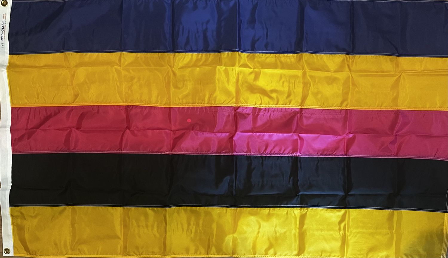 5 Stripe Nylon Flags B/Y/P/BA/Y