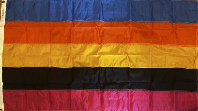 5 Stripe Nylon Flag B/O/Y/BA/P