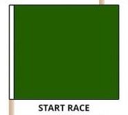 Racing &quot;Start&quot; Flag