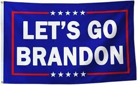 Lets Go Brandon Blue
