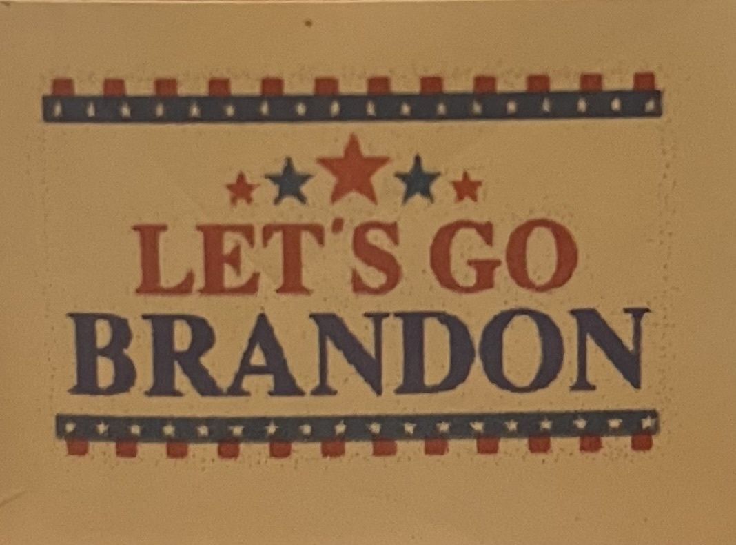 Lets Go Brandon White