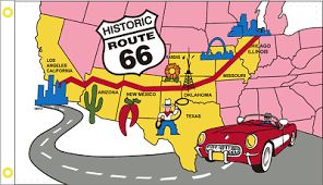 Route 66 Map
