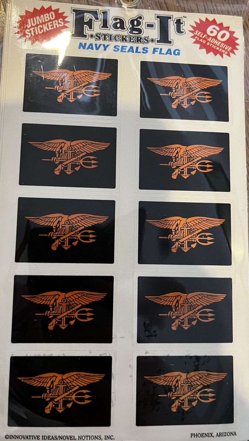 Navy Seals 60 Count Sticker