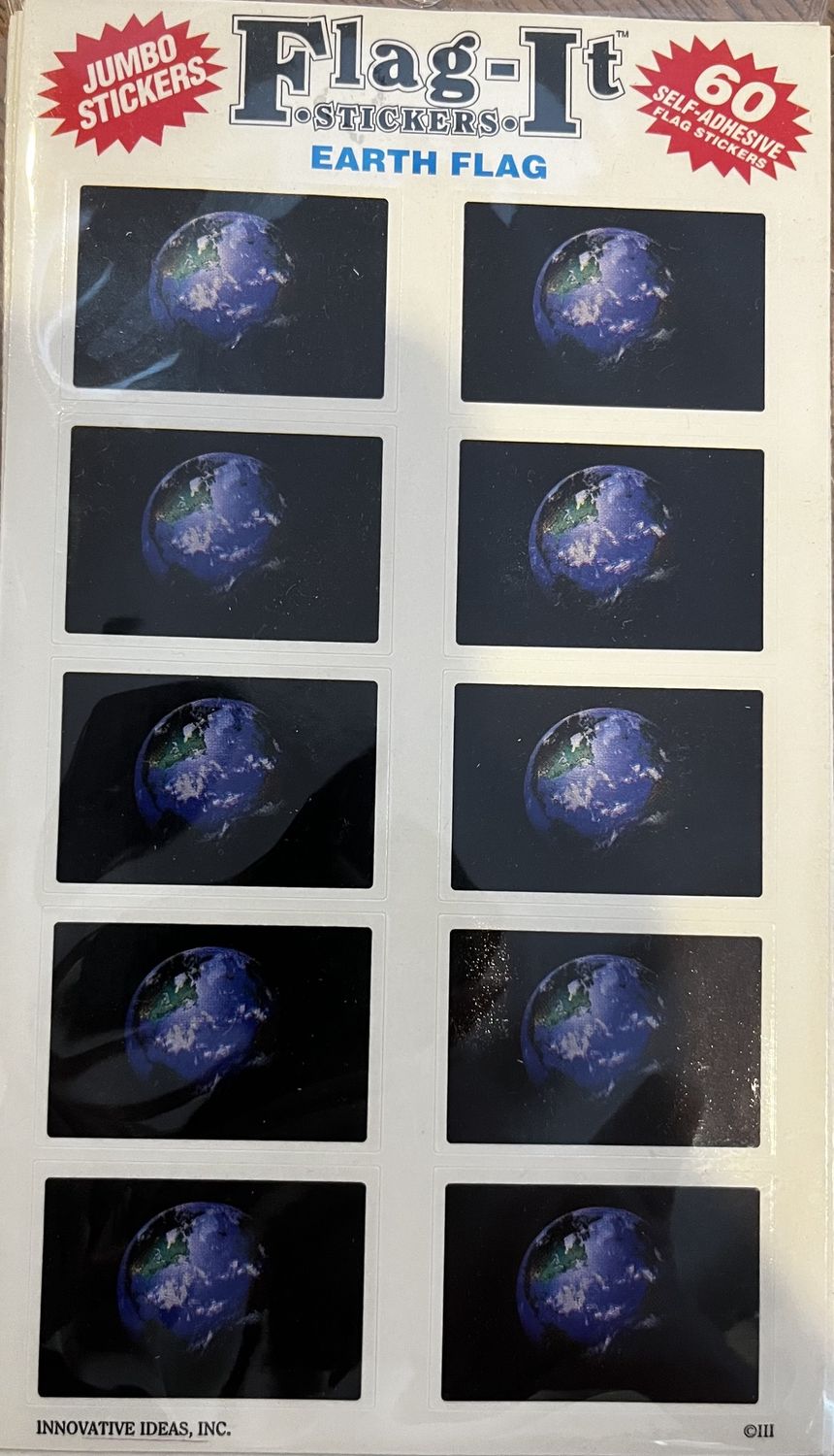 Earth 60 Count Stickers